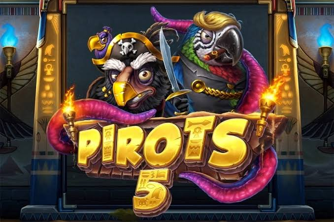 Carta nautica illustrata del Rift dell'Eternita in Pirots 5, con i quattro uccelli navigatori rosso viola verde e blu, portali temporali e la nave del boss al centro tra galassie in tempesta